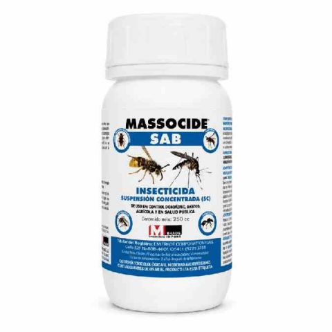 INSECTICIDA MASSOCIDE SAP 250CC
