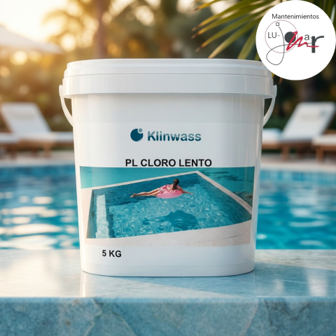 CLORO LENTO EN TABLETAS 5KG.