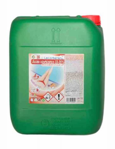 Acido Clohidrico 32-35% 23kg